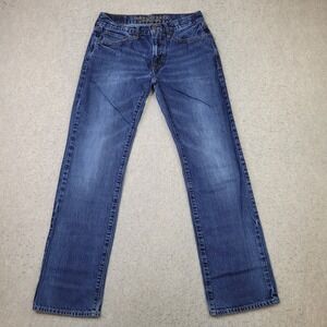 American Eagle Outfitters Men's Straight Blue Jeans